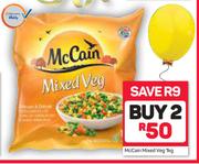 McCain Mixed Veg-2x1kg
