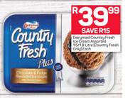 Dairymaid Country Fresh Ice Cream Assorted-1.5/1.8Ltr Each