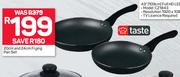 Taste 20cm And 24cm Frying Pan Set