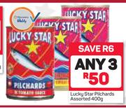 Lucky Star Pilchards-Any 3X400g