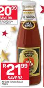 All Gold Tomato Sauce-700ml