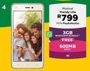 Mobicel Trendy Lite 3G-MTN PayAsYouGo
