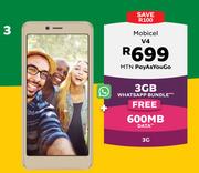 Mobicel V4 3G-On MTN PayAsYouGo