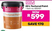 Simple Choice 20L Textured Paint