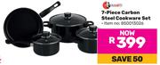 Tissolli 7 Piece Carbon Steel Cookware Set