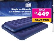 Campmaster Single & Double Air Mattress Combo