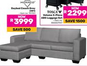 Monaco Daybed Couch Grey DB1