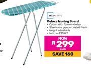 Mainstays Deluxe Ironing Board