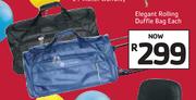 Elegant Rolling Duffle Bag-Each