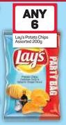 Lay's Potato Chips-6x200g