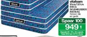 Vitafoam 137cm Erica Skuimrubber Matras