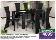 H&H Collection 7 Piece Hudson MKII Dining Room Suite