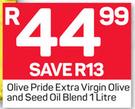 Olive Pride Extra Virgin Olive And Seed Oil Blend-1Ltr