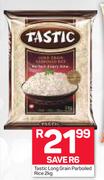 Tastic Long Grain Parboiled Rice-2Kg