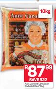 Aunt Caroline Long Grain Parboiled Rice-10Kg