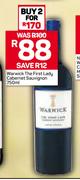 Warwick The First Lady Cabernet Sauvignon-750ml
