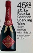 J.C.Le Roux La Chanson Sparkling Wine-750ml