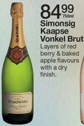 Simonsig Kaapse Vonkel Brut-750ml