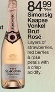 Simonsig Kaapse Vonkel Brut Rose-750ml