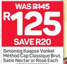Simonsig Kaapse Vonkel Method Cap Classique Brut, Satin Nectar Or Rose-Each