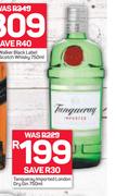 Tanquery Imported London Dry Gin-750ml