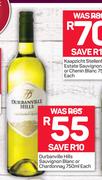 Durbanville Hills Sauvignon Blanc Or Chardonnay-750ml Each