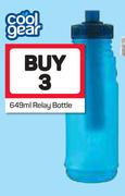 Cool Gear 649ml Relay Bottle-For 3