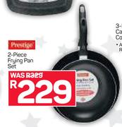 Prestige 2 Piece Frying Pan Set