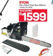 Ryobi 40cc Petrol Chain Saw CS-4016