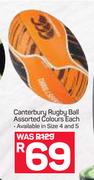 Canterbury Rugby Ball Assorted Colours-Each