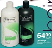 Tresemme Shampoo/Conditioner Assorted-900ml Each