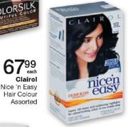 Clairol Nice'n Easy Hair Colour Assorted-Each