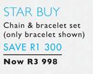 Italian Collection Chain & Bracelet Set