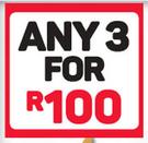 Milstream Sauvignon Blanc/Chenin Blanc/Rose Or Cinsaut Ruby Cabernet-3x750ml Each