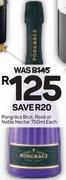Pongracz Brut/Rose Or Noble Nectar-750ml Each