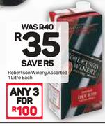Robertson Winery-1Ltr Each