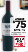 KWV Rooderberg Red Or Rose-750ml Each