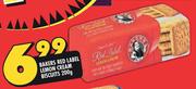 Bakers Red Label Lemon Cream Biscuits-200gm