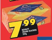 Royalty Cream Crackers-200gm