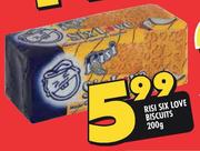Risi Six Love Biscuits-200gm