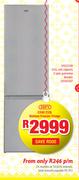 Defy C240 233ltr Bottom Freezer Fridge-DAC523W