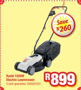 Ryobi 1200W Electric Lawnmower-D00001531