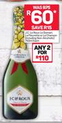 J.C.Le Roux Le Domain, La Fleurette Or Le Chanson-2 x 750ml