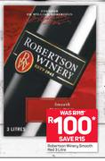 Robertson Winery Smooth Red-3Ltr