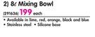 Bakers & Chefs 8ltr Mixing Bowls-Each