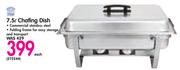 Bakers & Chefs 7.5ltr Chafing Dish