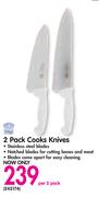 Bakers & Chefs 2 Pack Cooks Knives