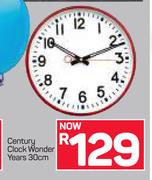 Century Clock Wonder Years 30cm