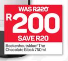 Boekenhoutsloof The Chocolate Block-750ml