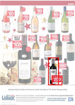 Pick n Pay Liquor : Great Savings On All Your Favourites (22 Oct - 24 Dec 2018), page 8